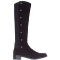 thumbnail image 3 of Womens Vince Camuto Jacilla2 Buttoned Tall Back Strech Boots - Black, 3 of 6