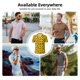 thumbnail image 5 of Fotbe Dinosaur Camiseta Polo de Golf para Hombre con Estampado – Camisa Deportiva Transpirable con Cuello Abotonado-Large, 5 of 6
