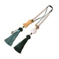 thumbnail image 4 of Shangren Buddha Statue Hanging Ornament Dangle Accessory Car Rear View Mirror Pendant Green with Gift Box, 4 of 8