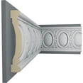 thumbnail image 5 of Ekena Millwork 5 5/8"H x 1 1/8"P x 94 1/2"L, (3 1/4" Repeat), Egg & Dart Chair Rail (12-Pack), 5 of 6
