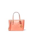 thumbnail image 1 of Michael Kors Jet Set Travel Extra-Small Embossed Pebbled Leather Tote Bag In Sherbert, 1 of 4