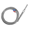 thumbnail image 6 of Windfall 1Pc Thermocouple, 1/2/3/4/5m 30mm Probe M8 Thread K Type Thermocouple Temperature Sensor Cable, 6 of 8