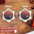 thumbnail image 3 of 3drose, Saguaro Cactus Succulent, Saguaro Np, Arizona - Us03 Rnu0056 - Rolf Nussbaumer, 3 inch Snowflake Porcelain Ornament, 3 of 7