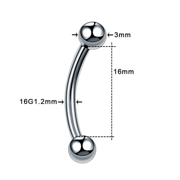 1PC titanio acero negro sin costuras con bisagras nariz aro tabique Clicker Piercings labio Labret anillo oreja cartílago Tragus joyería Sexy Tan Jianjun unisex