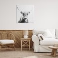 thumbnail image 3 of Stupell Industries Longhorn Sketch in Grey Animals Painting Wrapped Canvas Art Print Wall Art, 30 x 30, 3 of 8