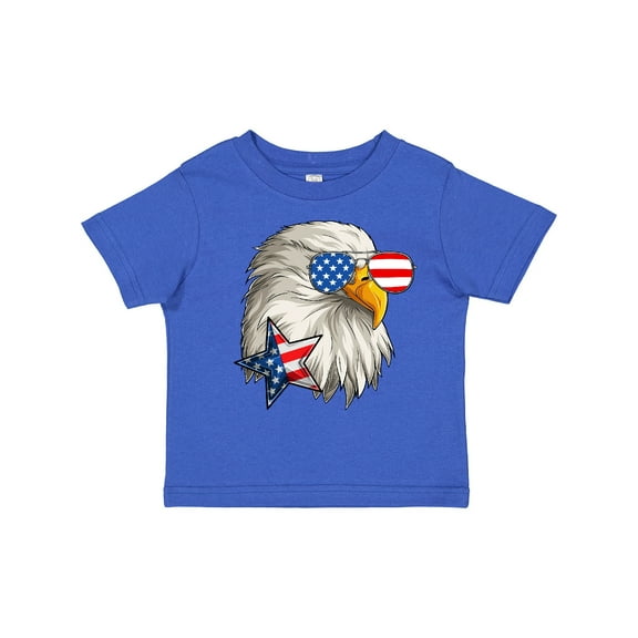 Inktastic USA Patriotic Eagle July 4th American Boys or Girls Toddler T-Shirt