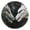 Black, variant on Black Dragon and White Dragon Round Wall Clock Silent Battery Operated Home Decor for Living Room Bedroom