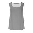 thumbnail image 3 of Plebaso Tank Tops for Women Summer Sleeveless Square Neck T Shirts Casual Beach Vacation Tunic Tanks, 3 of 7