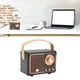 thumbnail image 1 of Altavoz Retro Con Chip Hifi, Sonido Estéreo de 360 Grados, Altavoz Vintage Portátil para El Hogar al Aire Libre, Rápido, Bajo Consumo de Energía, 1 of 7