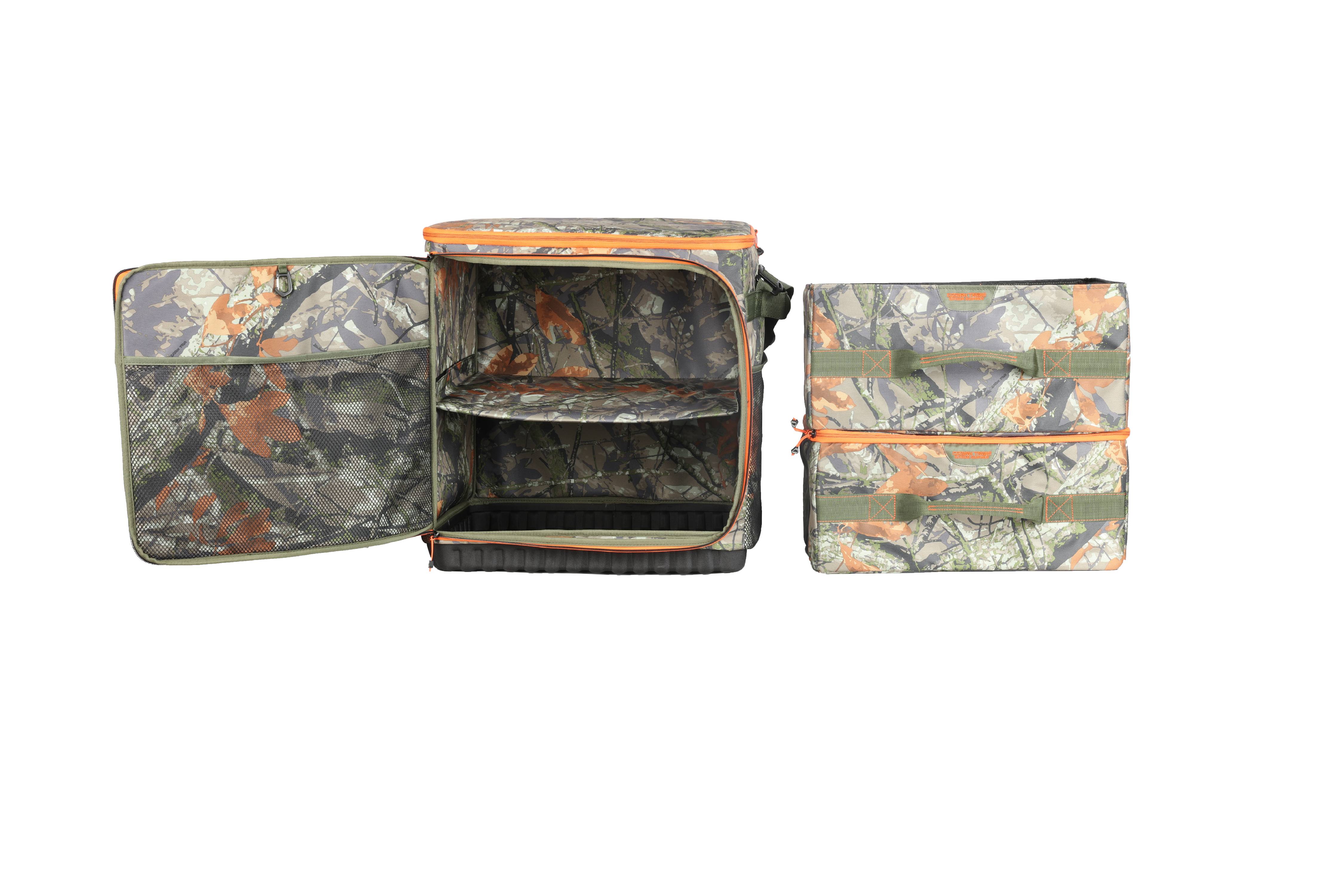 Ozark Trail Crane Lake Deluxe Camp and Outdoor Storage Organizer, Green Camo - image 4 of 10