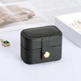thumbnail image 5 of Dalrosia Small Jewelry Ring Box Mini Travel Jewelry Case Portable Ring Storage Case for Rings Earrings, Gifts for Women Girls, 5 of 6