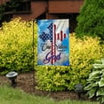 thumbnail image 3 of Briarwood Lane Everyday Garden Flag 12x18 For Outdoor One Nation Under God Garden Flag Flags For Outside, 3 of 4
