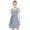 Light Blue, variant on Allegra K Women's Spring Summer Adjustable Strap a-Line Jeans Denim Dress