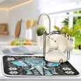 thumbnail image 5 of Indian Elephant Dish Drying Mat for Kitchen Counter 18x24 Inch Ultra Absorbent Drying Pad Multiple Usage Kitchen Accessories, 5 of 7