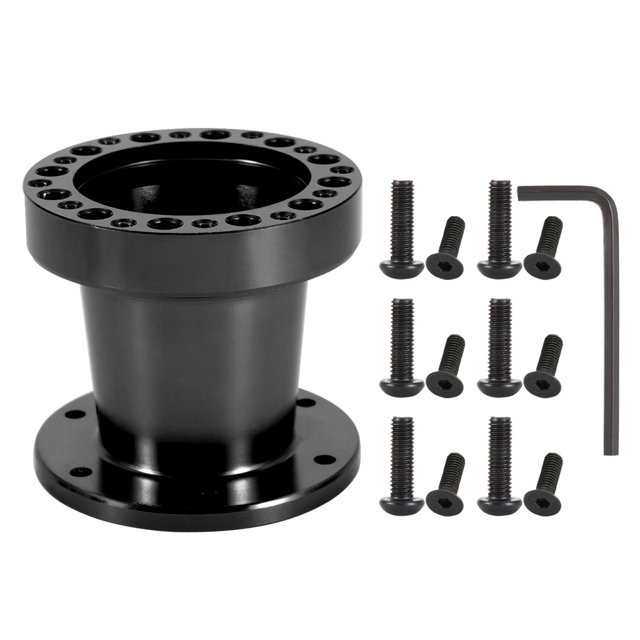 Aluminum Spacer, Durability Car Steering Wheel Hub Quick Release Universal Car 2 Colors Widely Used Car Steering Wheel Hub Adapter For Car Lovers For Car