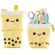 thumbnail image 1 of Estuche de lápices Boba para niños, estuche de lápices desplegable, estuche de maquillaje, regalo de Navidad para niños, organizador de bolígrafos, bolsa de cosméticos, Kawaii Stati, 1 of 5