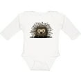 thumbnail image 3 of Inktastic Porcupine Boys or Girls Long Sleeve Baby Bodysuit, 3 of 5