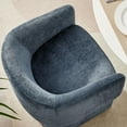 thumbnail image 5 of Verity Chenille Dining Armchair in Slate Blue, 5 of 10