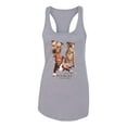 thumbnail image 2 of If It's Not a Pitbull It's Just a Dog Gift | Womens Dog Lover Jersey Racerback Tank Top, Heather Grey, Medium, 2 of 3