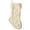 Blanc, variante sur ZAXARRA Bas de Noël Classiques en Tricot Torsadé pour Foyer, Bas Suspendus