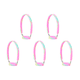 thumbnail image 1 of Silicona para botella que se adapta a la mayoría botellas 8-40 oz () rosa y verde, 1 of 7
