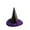Purple, variant on Zwiiyzr Halloween Kids Witch Hat for Boys Girls Women Star Print Witch Hat Decoration Witch Accessories Purple