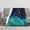 30inx40in/76x100cm, variant on Teal Galaxy Space Planet Moon Star Throw Blanket, Nebula Constellation Comet Print Soft Flannel Lightweight Cozy Decor Blanket for Sofa Couch Bed Astronomy Kids Bedroom Home Decor