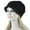 Black, variant on HNMKIU Turban Wrap Scarf for Women Hair Loss Head Cover Solid Baseball Cap Hat Yellow,One Size