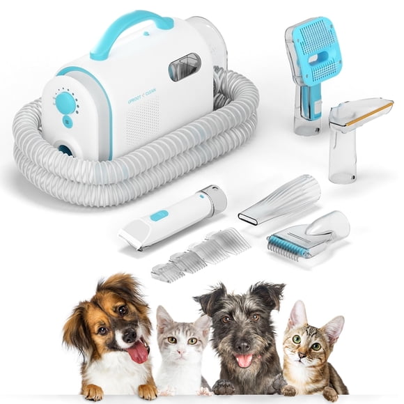 Kit de aspiradora para el cuidado de mascotas Uproot Clean 7 en 1 para perros y gatos