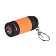 thumbnail image 1 of Advancent Mini linterna LED llavero linterna portátil al aire libre impermeable integrada USB recargable senderismo Camping linternas Estufas de camping Naranja, 1 of 6