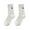 B, variant on Vedolay Compression Socks For Women Embroidered Floral Design Socks for Women Girls Combed Cotton Ankle Socks,E One Size