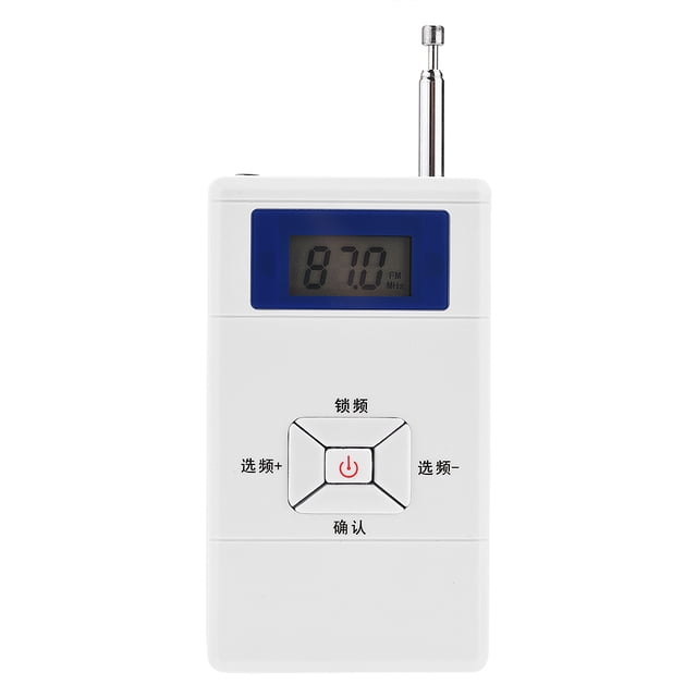 Mini transmisor FM inalámbrico portátil de 70 MHz a 108 MHz, adaptador convertidor de audio estéreo FM.