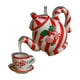 thumbnail image 5 of Ornamento de Té Vintage, Taza de Té Festiva, Jarrón de Té con Efecto de Vertido, Accesorio de Navidad, ideal para Amantes del Té, Material de Cerámica, para Salón, con Estilo Retro, Ornamento de, 5 of 7