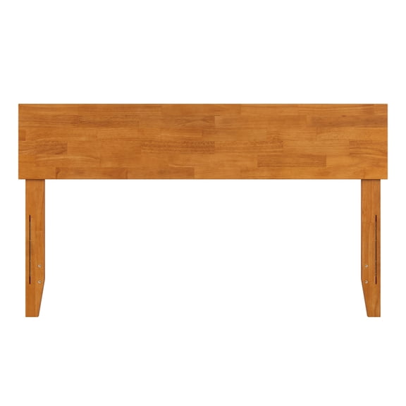 Solid Wood Panel Headboard - Modern Bedroom Headboard - Light Toffee