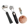thumbnail image 1 of Homoyoyo 1 Ensemble Trousse d'Outils de Réparation de Pneus de Voiture avec Rouleau à Main en Métal Noir Accessoires de Réparation de Pneus Robustes, 1 of 8