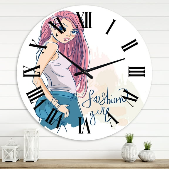 Designart 1 in Wall Clock