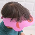 thumbnail image 3 of 2PCS Shower Hat Adjustable Infant Toddler Kids Shampoo Bathing Shower Cap Wash Hair Shield Direct Visor Caps For Newborn Care, 3 of 5