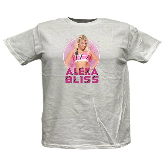 Alexa Bliss Splatter Kids White T-shirt