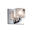 thumbnail image 1 of CWI Lighting Tina Collection Applique Murale 1 Lumière Fini Chrome, 1 of 4