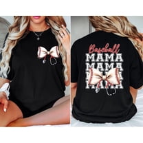 Nurse Shirt, Baseball Mom Shirt, Coquette Baseball Tshirt, Baseball Season Tee, Baseball Bow Shirt, Game Day Tee, Sports Mom Tee Tshirt All Size S-5XL
