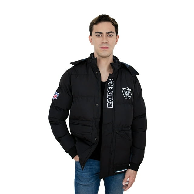 CHAMARRA PARA CABALLERO LAS VEGAS RAIDERS 100% ORIGINAL NFL 323514