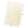 thumbnail image 2 of KriKac Bath Mat – Memory Foam Bath Mat - Soft Bathroom Rug - Non Slip and Super Absorbent - Fast Drying Machine Washable Bath Mat - White - Large Size 20” x 32”, 2 of 8