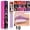 J, variant on Kokovifyves Pearlescent Metallic Finish Lip Gloss, Lip Gloss for Daily Makeup Lip Product 3.5ml