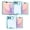 Blue, variant on DWaybox Clear Case Compatible with iPhone Duo, Acrylic Back + TPU Bumper, Clear