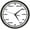College Student, variant on TATTOO ARTIST Wall Clock body art shop studio tattoos