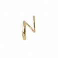 thumbnail image 4 of Pendientes de acero de titanio para hombre, pendientes retro para mujer, pendientes de moda de nicho personalizados, 4 of 5