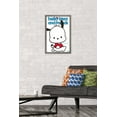 thumbnail image 2 of Hello Kitty and Friends: Hello - Pochacco Feature Series Wall Poster, 14.725" x 22.375" Framed, 2 of 5