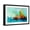 Black Frame, variant on Art.com Abstract Colorful Oil Painting on Canvas Texture. Semi- Abstract Image of Landscape Paintings Backg Stretched Canvas Print Wall Art by pluie_r, 24" x 16"