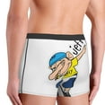 thumbnail image 3 of Saiise Sml Jeffy By Men's Underwear Boxer Briefs Cotton Trunks Short Leg Underwear (S-XXL), 3 of 7