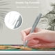 thumbnail image 3 of Funda retráctil para Apple Pencil MoKo de segunda generación, color plateado, 3 of 7